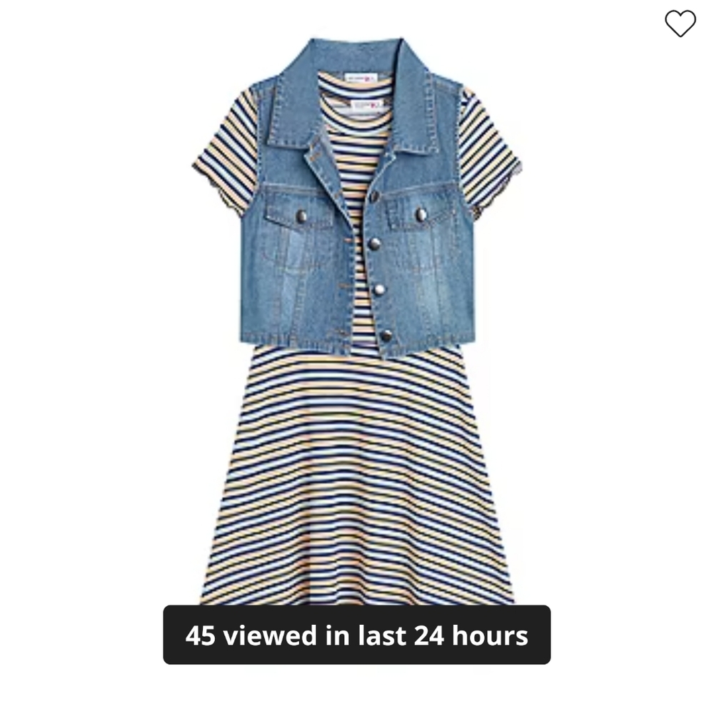 Girls Knit Works Dress